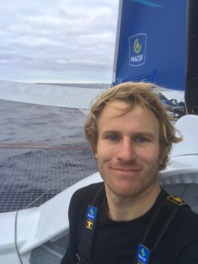 François Gabart setting the pace on MACIF after a tough start to the Route du Rhum-Destination Guadeloupe photo copyright François Gabart taken at  and featuring the Trimaran class