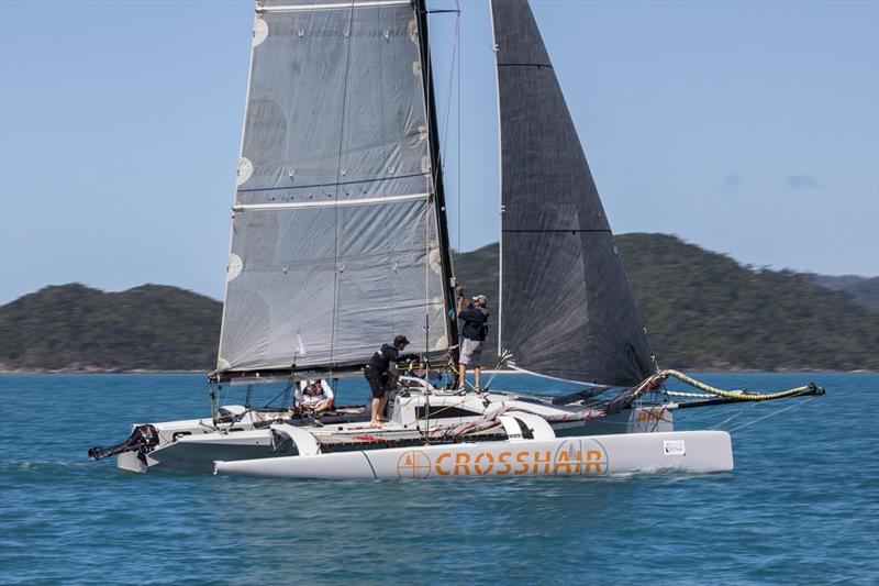 Crosshair from SA is coming back - Airlie Beach Race Week photo copyright Andrea Francolini taken at Whitsunday Sailing Club and featuring the Trimaran class