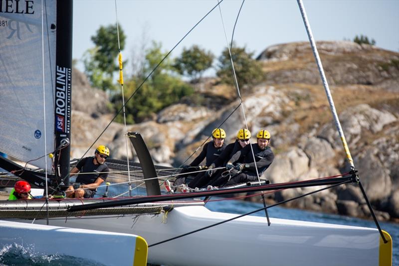 Spindrift Racing joins the M32 European Series in 2019 photo copyright Edouard Elias / Spindrift racing taken at  and featuring the Trimaran class
