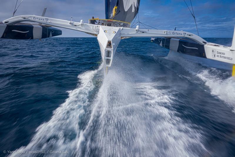 Maxi Edmond de Rothschild photo copyright Yann Riou / polaRYSE / Gitana S.A. taken at  and featuring the Trimaran class