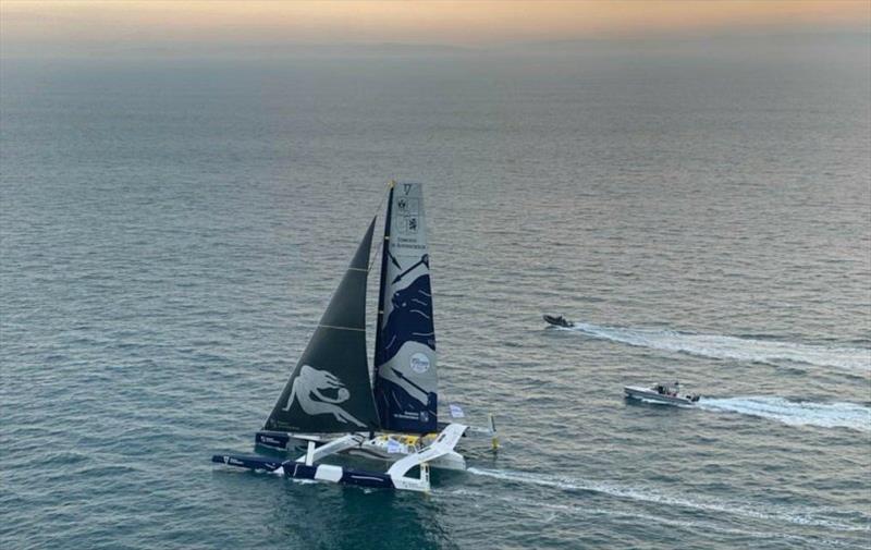 Maxi Edmond de Rothschild - Brest Atlantiques photo copyright Yvan Zedda / Brest Atlantiques taken at  and featuring the Trimaran class