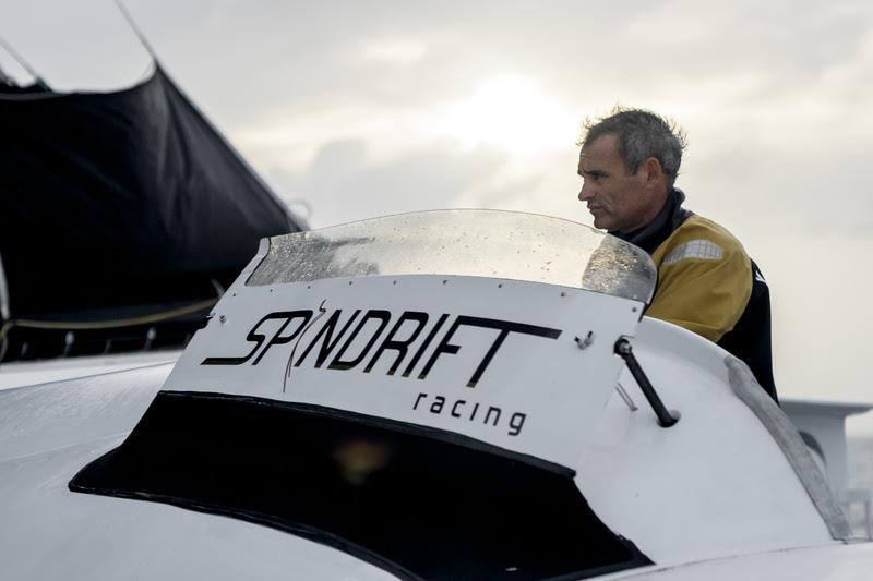 Spindrift 2 stops its attempt on the Jules Verne Trophy photo copyright Maxime Horlaville / Polaryse / Spindrift racing taken at  and featuring the Trimaran class