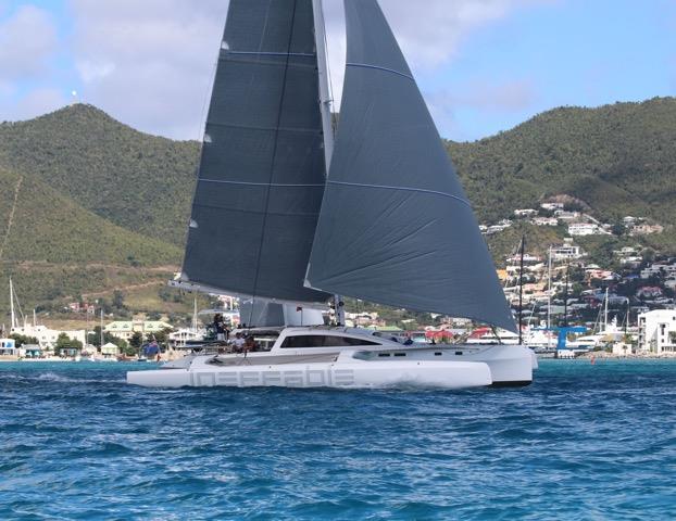 Ineffable racing in the 2019 Caribbean Multihull Challenge photo copyright Caribbean Multihull Challeng taken at  and featuring the Trimaran class