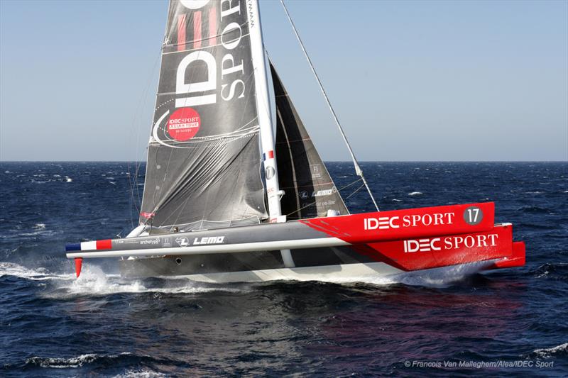 IDEC Sport photo copyright François Van Malleghem / Aléa / IDEC Sport taken at  and featuring the Trimaran class