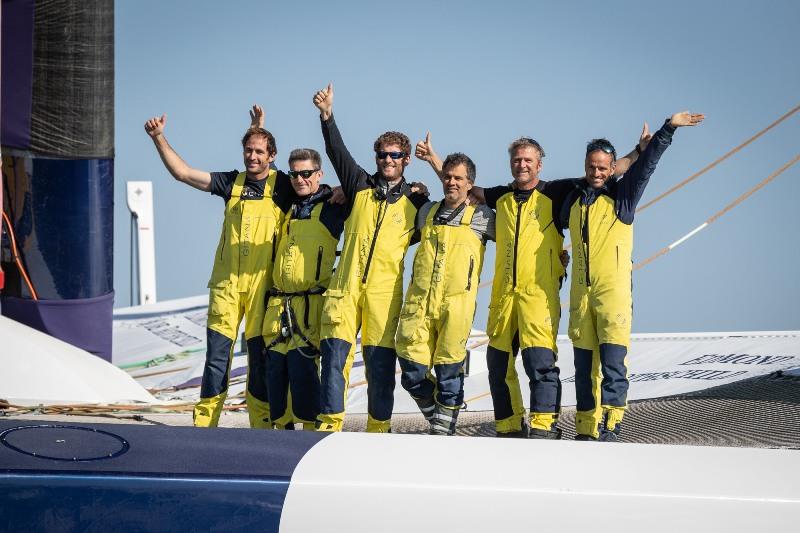 Maxi Edmond de Rothschild crew - Drheam Cup - photo © E.Stichelbaut / Polaryse / Gitana S.A