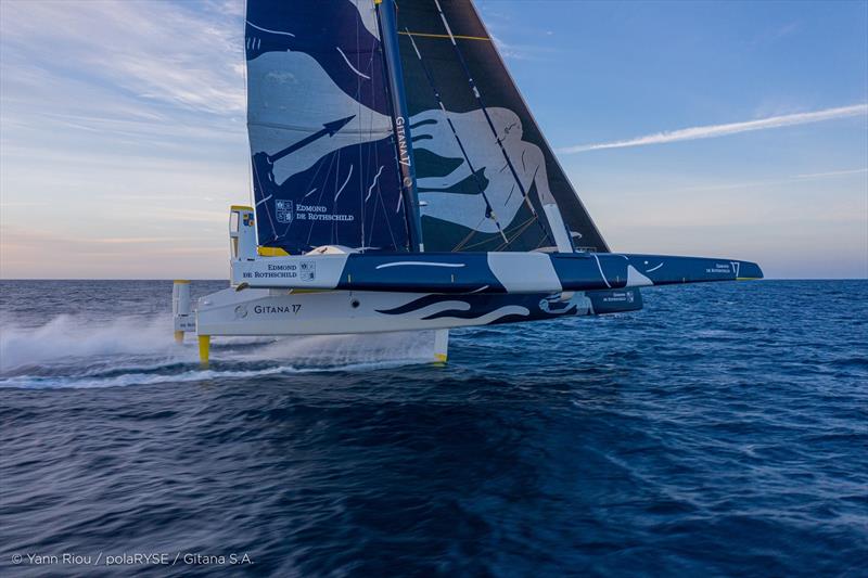 Maxi Edmond de Rothschild photo copyright Y.Riou / polaRYSE / GITANA S.A taken at  and featuring the Trimaran class