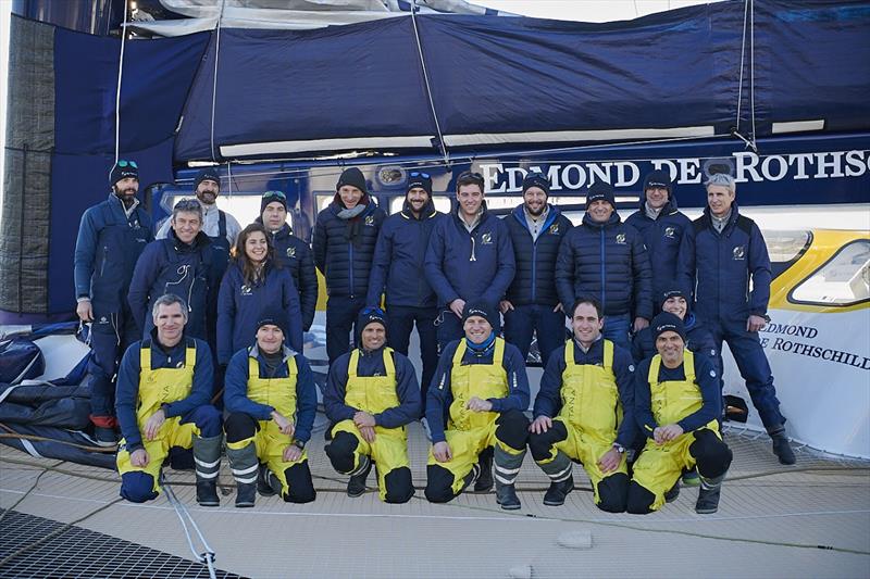 Jules Verne Trophy photo copyright Y.Zedda / Gitana S.A taken at  and featuring the Trimaran class