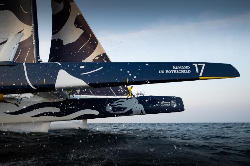 Gitana, Maxi Edmond de Rothschild photo copyright Eloi Stichelbaut taken at  and featuring the Trimaran class