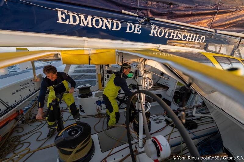 Transat Jacques Vabre - On the home straight for the Maxi Edmond de Rothschild - photo © Yann Riou / Polaryse / Gitana SA