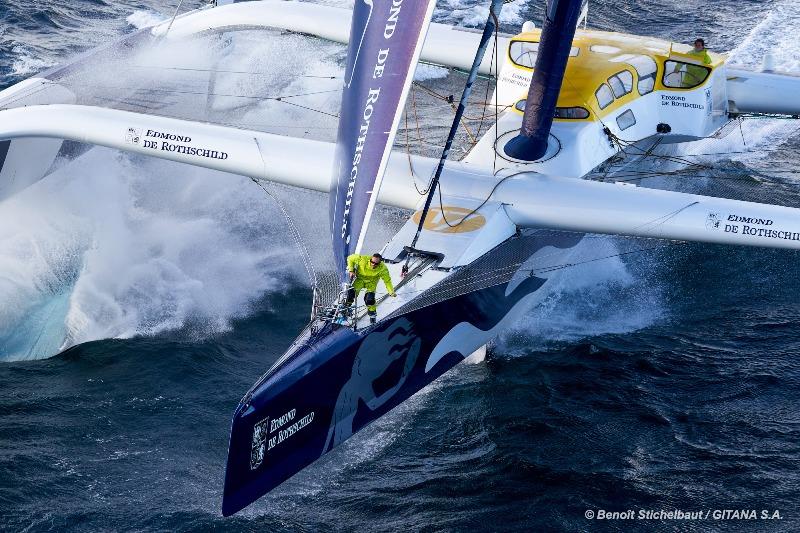 Transat Jacques Vabre - The Maxi Edmond de Rothschild photo copyright Benoit Stichelbaut / Gitana S.A taken at  and featuring the Trimaran class