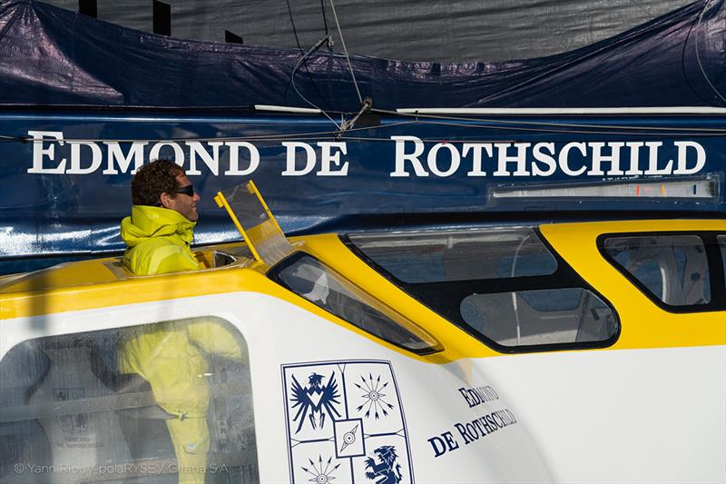 Maxi Edmond de Rothschild photo copyright Y.Riou / polaRYSE / GITANA S.A taken at  and featuring the Trimaran class