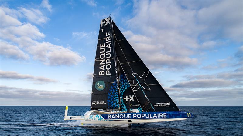 Banque Populaire IX - Route du Rhum-Destination Guadeloupe photo copyright Jeremie Lecaudey taken at  and featuring the Trimaran class