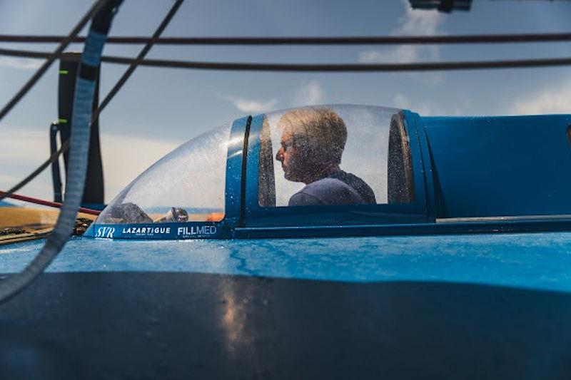 Tom Laperche (SVR Lazartigue) during the Arkea Ultim Challenge - Brest - photo © Guillaume Gatefait