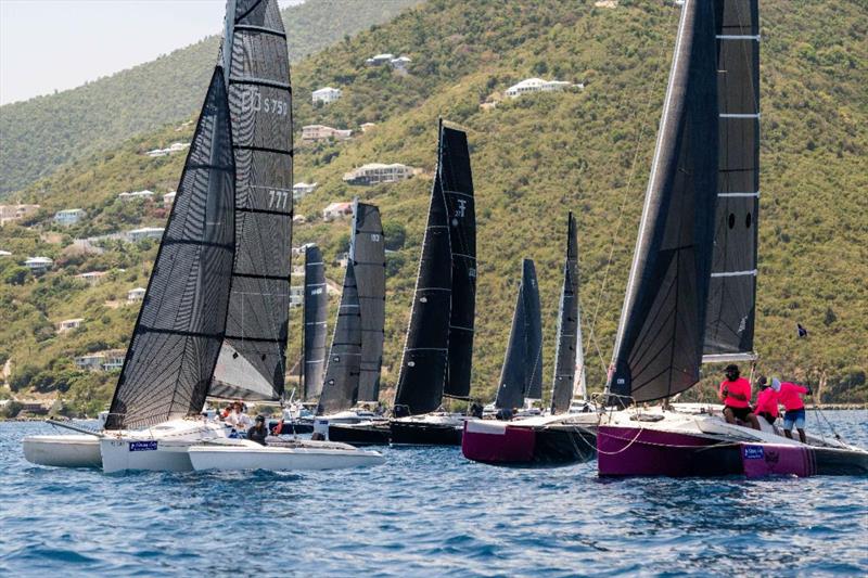 There's always good competitive spirit in the Sports Multihull Class - BVI Spring Regatta - photo © Alex-Turnbull.com