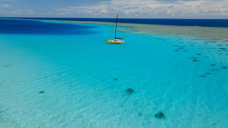 Sailing La Vagabonde photo copyright Vetus taken at  and featuring the Trimaran class