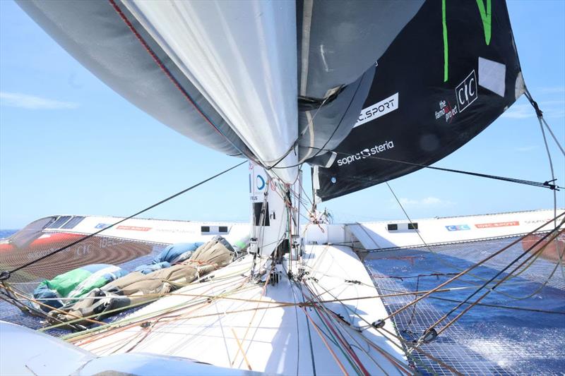 The Famous Project CIC Jules Verne Trophy record attempt - Day 17 - photo © The Famous Project CIC