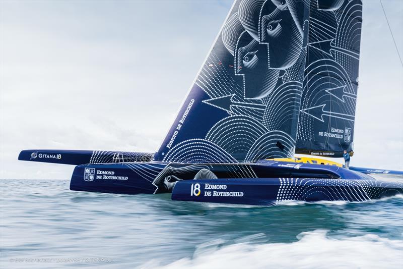 Maxi Edmond de Rothschild photo copyright Eloi Stichelbaut / PolaRYSE / GITANA S.A. taken at  and featuring the Trimaran class
