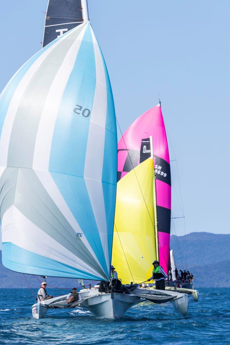 A bit of Intrige on the Multi Racing course - Jeanneau and 74 Islands Airlie Beach Race Week Day 5 - photo © Andrea Francolini / ABRW