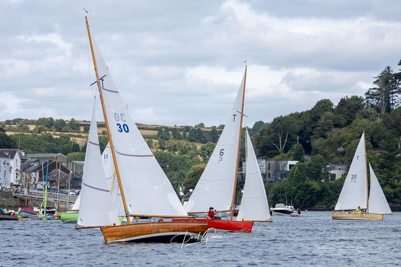Fowey Royal Sailing Regatta 2025 photo copyright Paul Gibbins Photography taken at Royal Fowey Yacht Club and featuring the Troy class