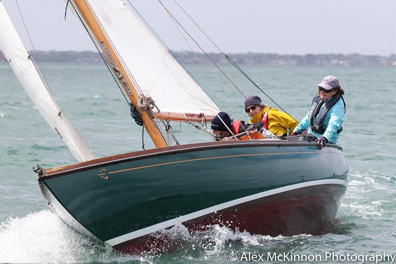 Tum 'Zephyr' has an all female crew  - Tumlaren State Titles photo copyright Alex McKinnon taken at Royal Melbourne Yacht Squadron and featuring the Tumlaren class