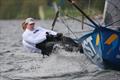 Tom Gruitt crewing in the 2008 Barter Card 12ft Skiff event
