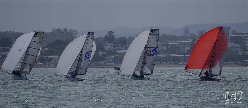 2018 12ft Skiffs Nationals - Day 3 photo copyright Mitchell Pearson / SurfSailKite taken at Darling Point Sailing Squadron and featuring the 12ft Skiff class