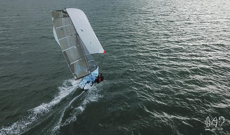 2018 12ft Skiffs Nationals - Day 3 photo copyright Mitchell Pearson / SurfSailKite taken at Darling Point Sailing Squadron and featuring the 12ft Skiff class