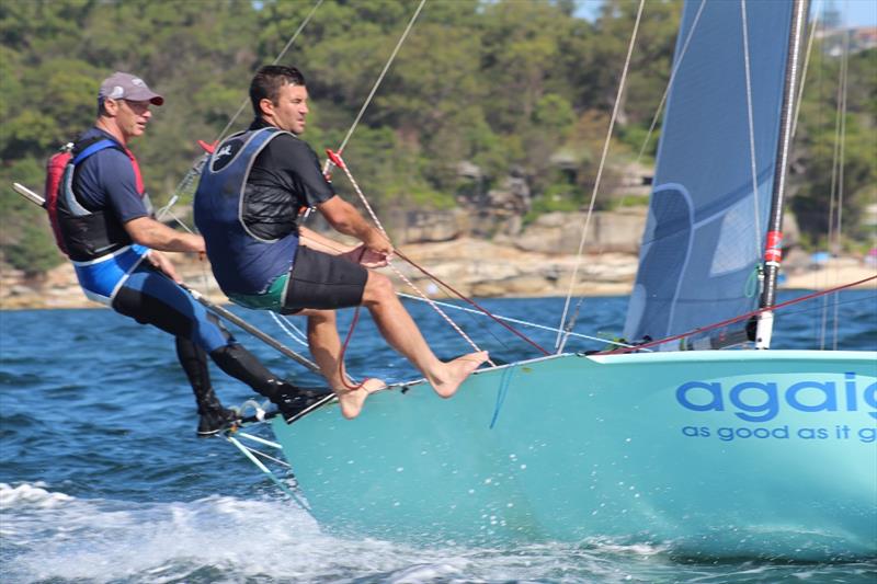 As Good As It Gets - 12ft Skiff Interdominion day 2 photo copyright John Williams taken at Sydney Flying Squadron and featuring the 12ft Skiff class