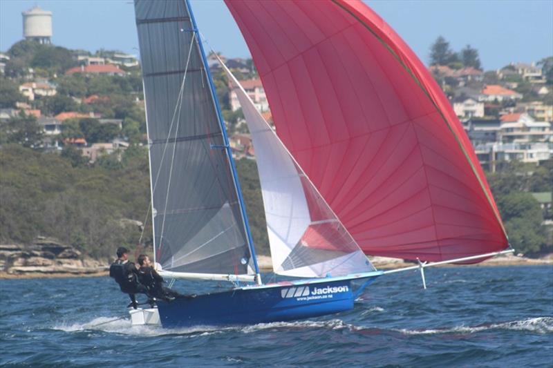 Jackson Electrical - Best Kiwi boat in third overall - 12ft Skiff Interdominion Championship 2019 - photo © John Williams