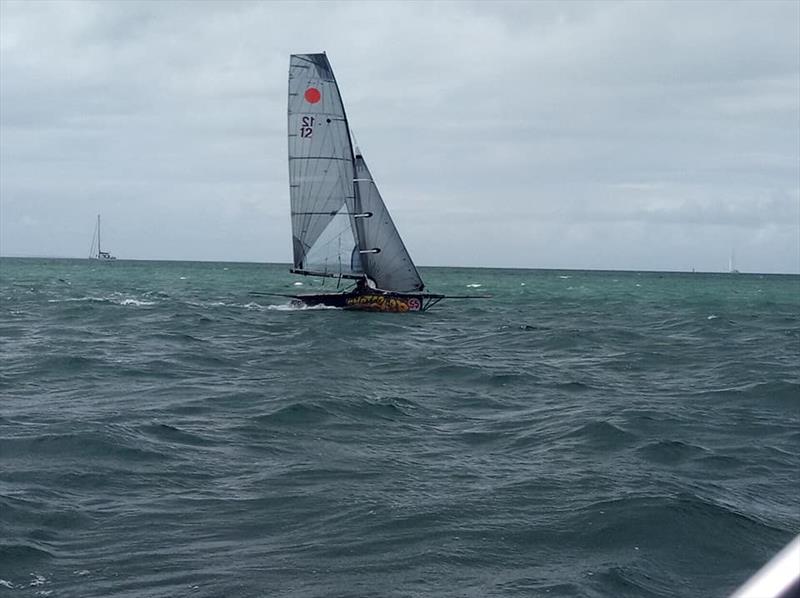 Carbon Chandlery - 2019 Australian 12ft Skiff Championships - photo © Beryll Roberts