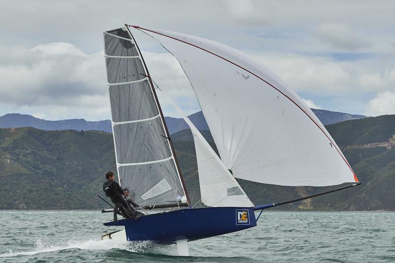 60th Interdominion 12ft Skiff Championships - February 29, 2020 - Worser Bay- Wellington photo copyright Garrick Cameron taken at  and featuring the 12ft Skiff class