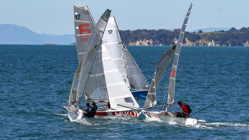 12ft Skiff - Waitemata Harbour - September 12, 2020 photo copyright Richard Gladwell / Sail-World.com taken at Royal Akarana Yacht Club and featuring the 12ft Skiff class