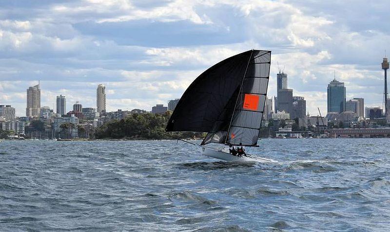 Sail Inc wins the New South Wales 12 Foot Skiff State Titles photo copyright Murray Press taken at Sydney Flying Squadron and featuring the 12ft Skiff class