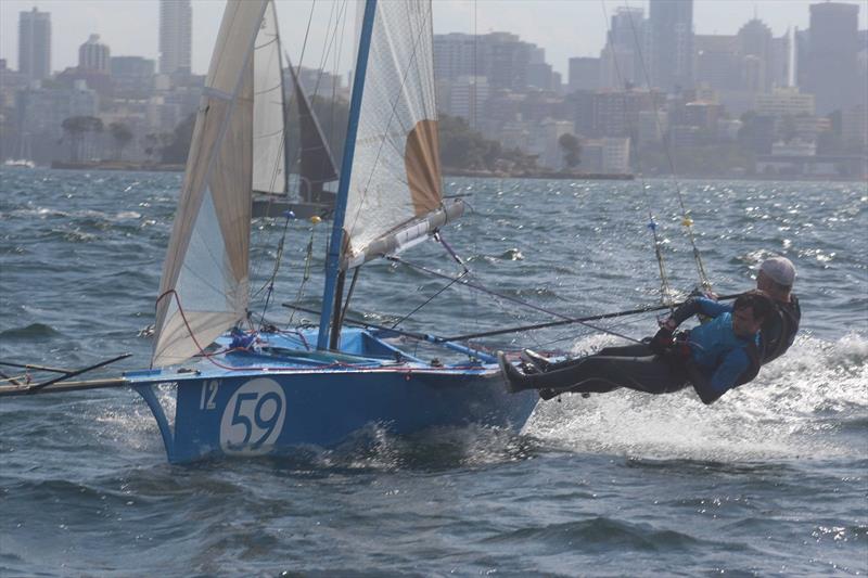 Australian 12ft Skiff Championship photo copyright NSW 12ft Sailing Skiff Association taken at Abbotsford 12ft Sailing Club and featuring the 12ft Skiff class