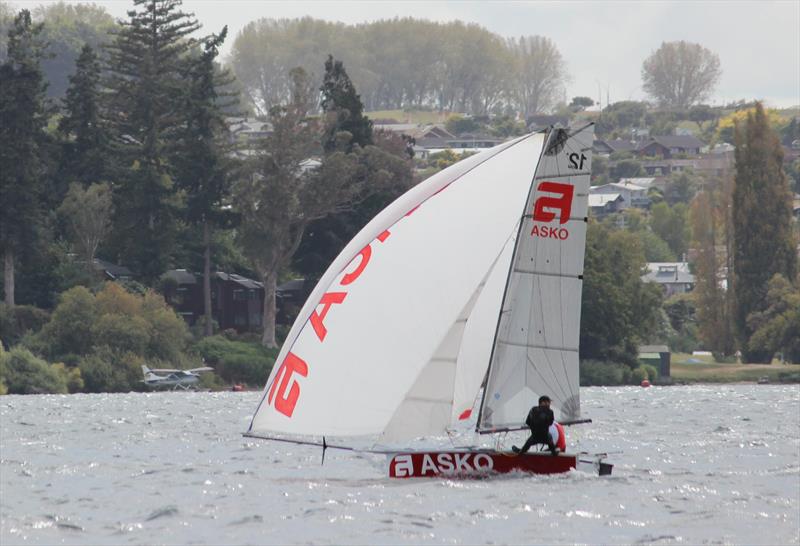 ASKO - 12ft Skiff 2022 Nationals in Taupo photo copyright 12ft Skiff Class taken at Lake Taupo Yacht Club and featuring the 12ft Skiff class
