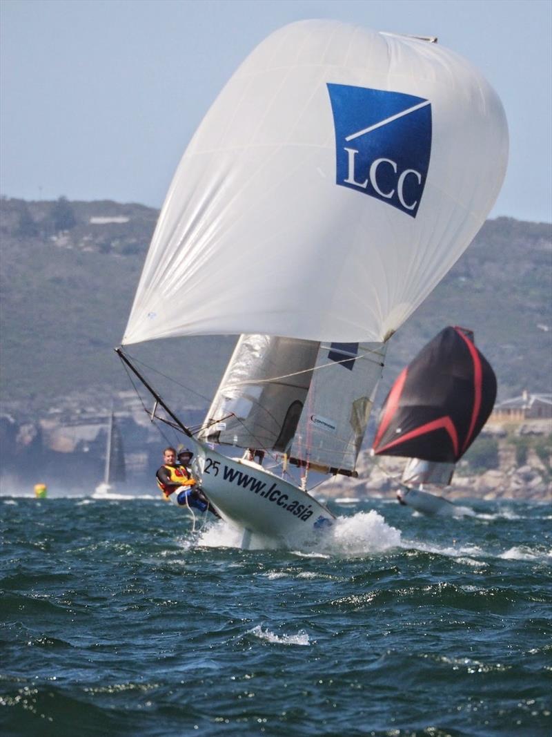 LCC - 12ft Skiff Upper Harbour Championship photo copyright Brett Hobson taken at Lane Cove 12ft Sailing Skiff Club and featuring the 12ft Skiff class