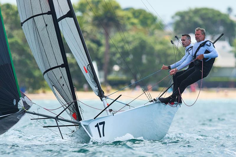 12ft Skiff Interdominion - Royal Akarana Yacht Club - January 11, 2025  photo copyright Garrick Cameron taken at Royal Akarana Yacht Club and featuring the 12ft Skiff class