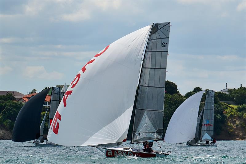 12ft Skiff Interdominion - Royal Akarana Yacht Club - January 11, 2025  photo copyright Garrick Cameron taken at Royal Akarana Yacht Club and featuring the 12ft Skiff class