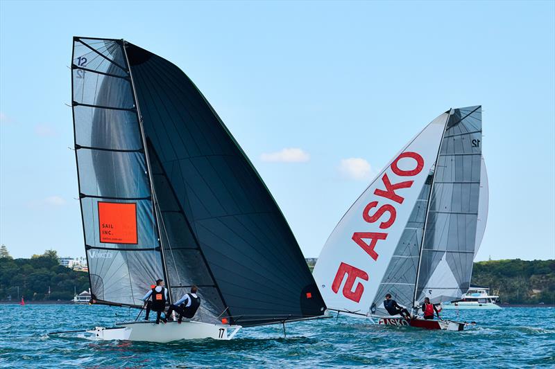 12ft Skiff Interdominion - Royal Akarana Yacht Club - January 11, 2025  photo copyright Garrick Cameron taken at Royal Akarana Yacht Club and featuring the 12ft Skiff class