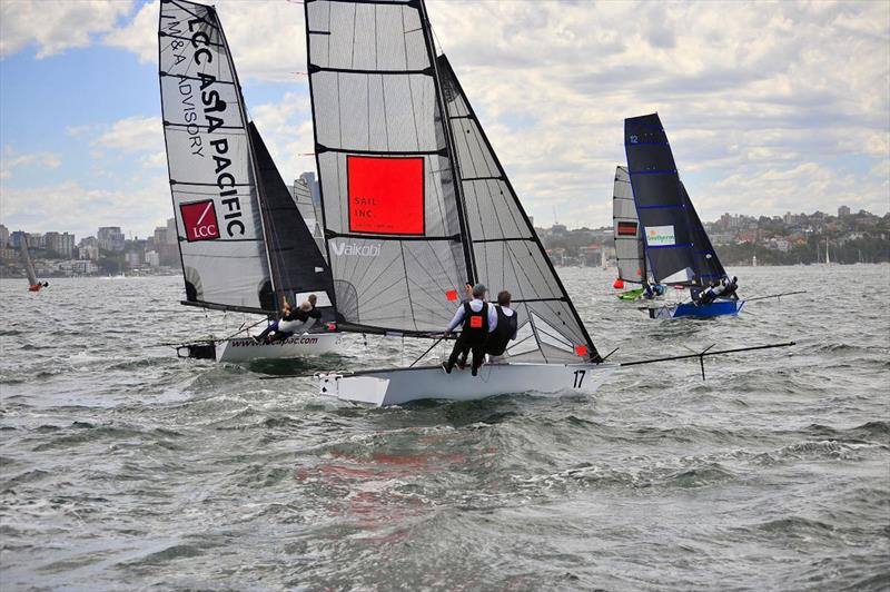 12ft Skiff NSW Championship - Post start on Day 1 - photo © Phil Franlin