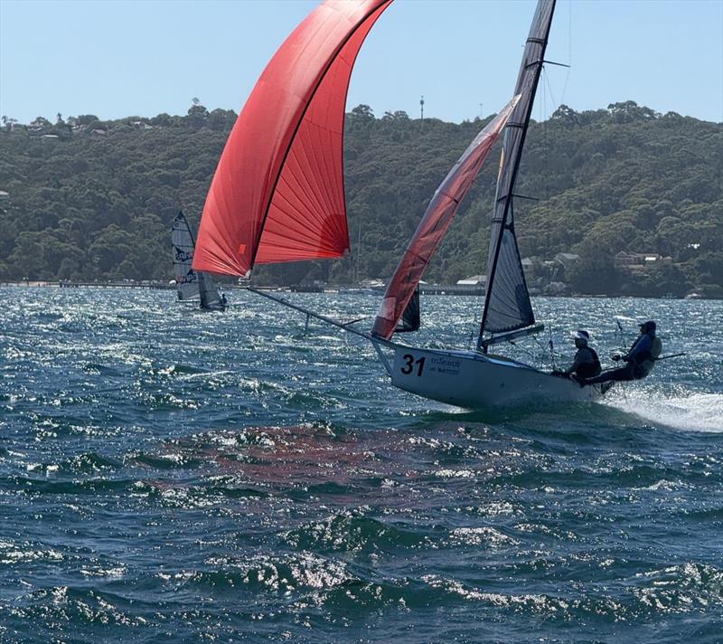 The Bird in flight during the 2026 Tri Search 12ft Skiff Interdominion Championship - photo © Di Pearson