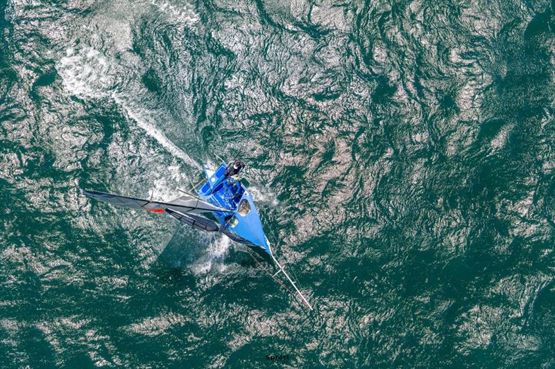 The Bird - from above - 2026 Tri Search 12ft Skiff Interdominion Championship - photo © @sprottmedia