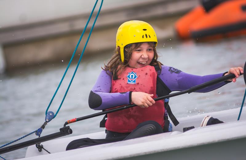 Nine Acres Primary School sailing at the UKSA photo copyright UKSA taken at  and featuring the  class