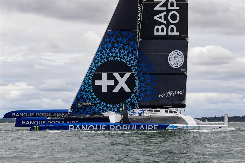 Rolex Fastnet Race: The Armel L'Cleac'h-skippered Banque Populaire finished second in the Ultim class - photo © James Tomlinson / RORC