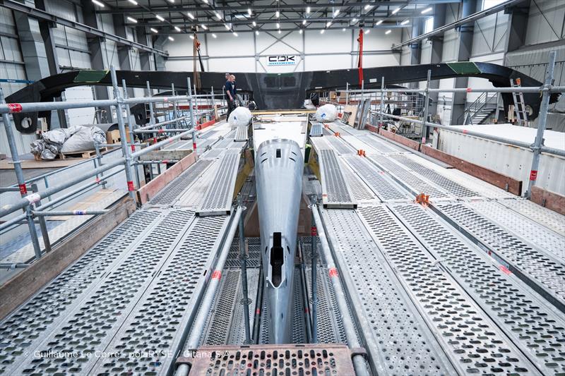 Gitana 18 in build photo copyright polaRYSE / GITANA SA taken at  and featuring the Ultim class