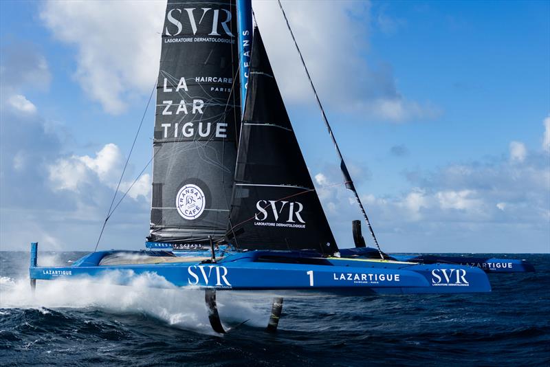 SVR Lazartigue during the Transat Café L'OR photo copyright Qaptur  taken at  and featuring the Ultim class