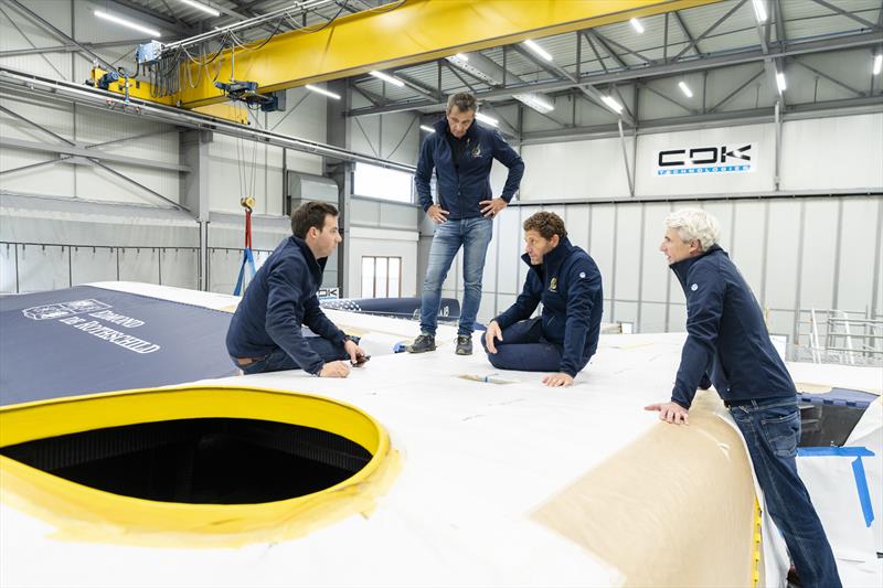 Gitana 18, the new Maxi Edmond de Rothschild photo copyright E.Stichelbaut / polaRYSE / GITANA SA taken at  and featuring the Ultim class