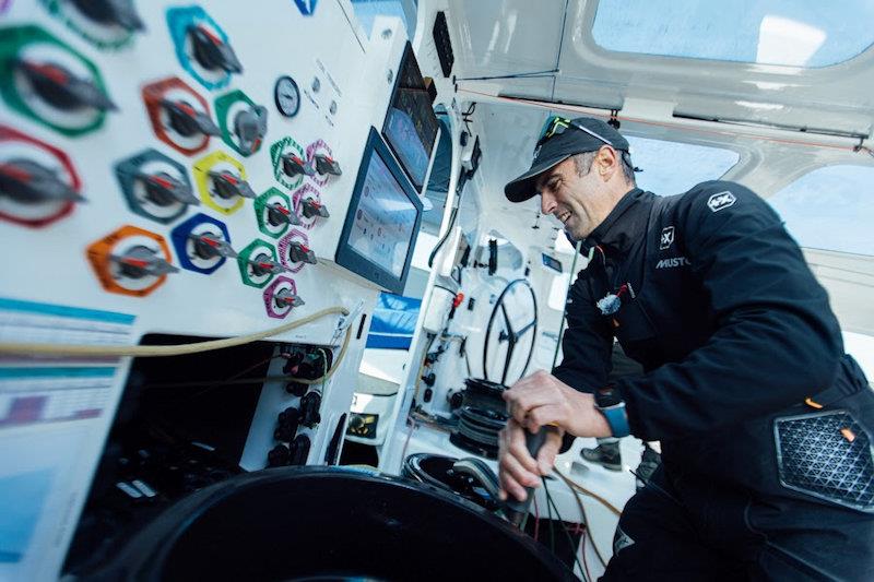 Aboard Banque Populaire XI - photo © Qaptur / BPCE