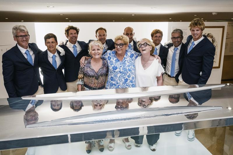 The Sodebo Ultim 3 officially receive the prestigious Jules Verne Trophy at a ceremony held at the National Maritime Museum in Paris - photo © Vincent Curutchet / Sodebo Sailing