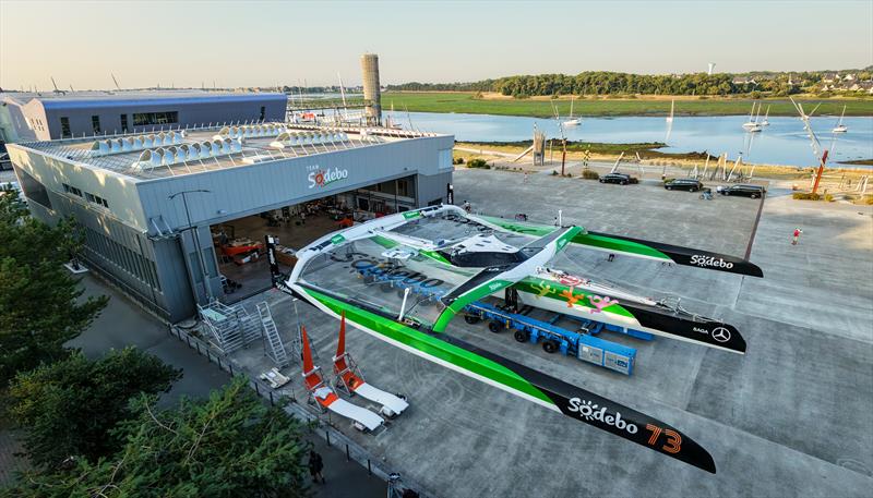 Sodebo Ultim 3 relaunched - photo © Fred Morin / Sodebo Voile